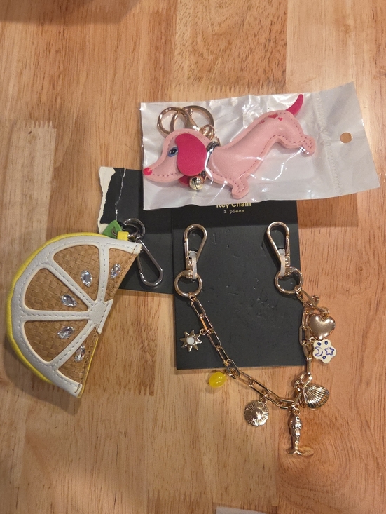 Accessories - Bag Charm Bundle Of 3 - New